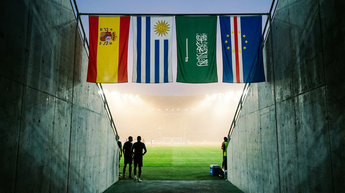 Grupa H Mistrzostw Swiata 2026 z Hiszpania, Urugwajem, Arabia Saudyjska i Republika Zielonego Przylądka