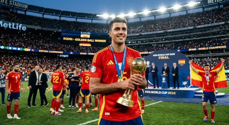 Rodri niespodzianie z Złotą Piłką, Mbappé rekord wszech czasów mimo 4. miejsca